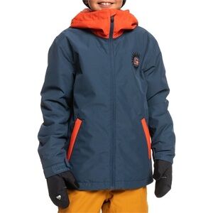 NWT Boys’ Quiksilver In The Hood Jacket In Insignia Blue Size M/12